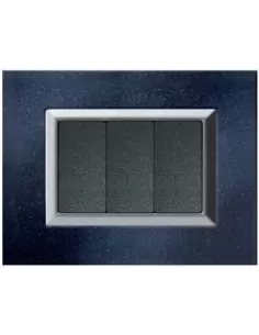 Marlanvil 7253.TI.BS.C qube 3p techno ice nottedistelle plate -cr